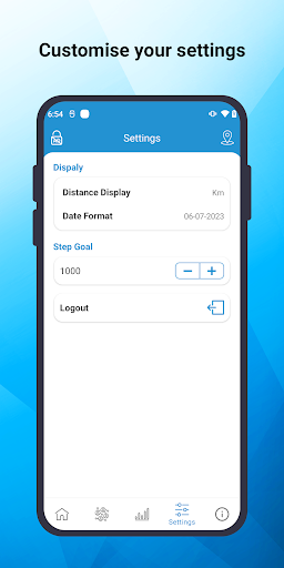 Pedometer Step Counter Screen 3