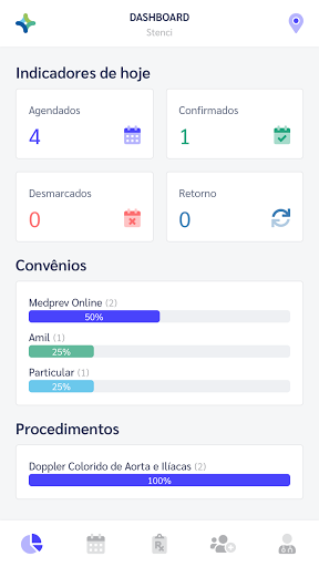 Android application Stenci Profissionais screenshort