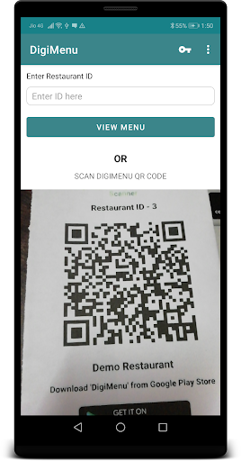 DigiMenu Pro Screen 2
