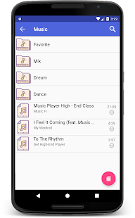 Oreo Mp3 Music Player Screenshot