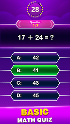 Math Trivia - Quiz Puzzle Game - Screenshot Image