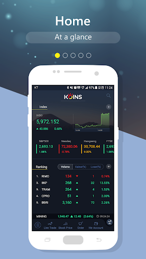 Android application KOINS Mobile screenshort