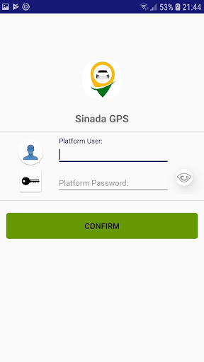 Android application Sinada GPS screenshort