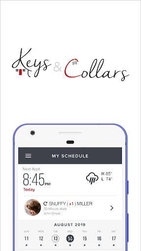 Android application Keys & Collars screenshort