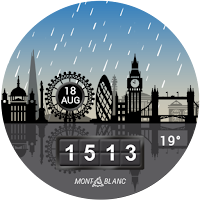 Montblanc Summit - London Watch Face
