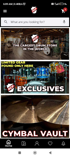 Android application Drum Center Of Portsmouth screenshort