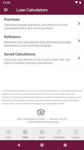 Maciel Mortgage Screen 3
