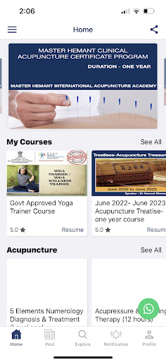Master Hemant Academy Screen 2
