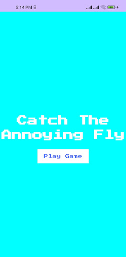 Android application Catch The Fly screenshort