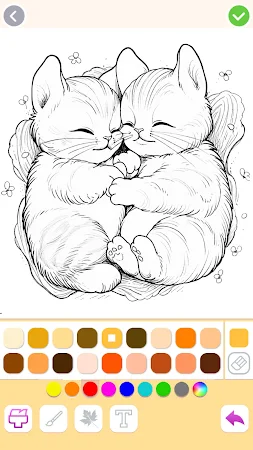 Game screenshot Animal Coloring- 動物の塗り絵・色塗りゲーム apk download