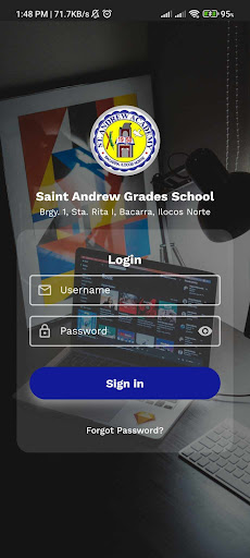 Android application ICT-eBook SAGS screenshort