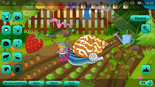 Fancy Snail Dress Up Game Screen 2