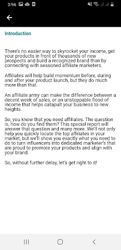 Affiliate Networking