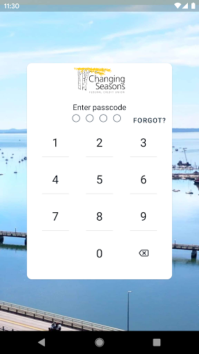 Android application Changing Seasons FCU screenshort