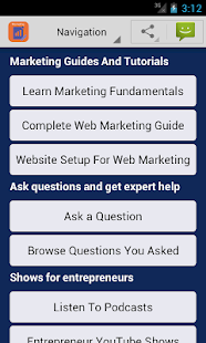 Advertising & Marketing Plan Tutorials & Strategy Screenshot