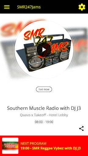 Android application SMR247Jams screenshort