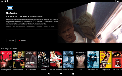 Screenshot of FidelityTV