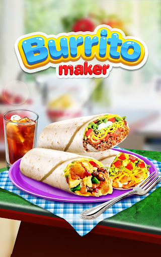 Android application Burrito Maker screenshort