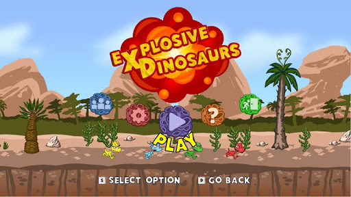 Android application eXplosive Dinosaurs screenshort