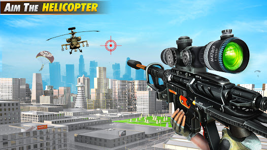 Sniper Mission Games Offline APK Premium Pro OBB MOD Unlimited screenshots 1