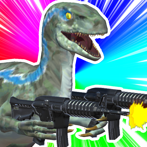 Dinosaur with Machine-Gun