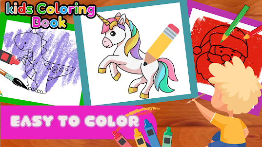 Kids Coloring Book:DrawingGame