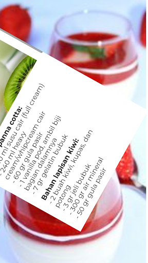 resep sederhana panna cotta Screen 2