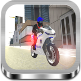 MotoBike City Police Rider Sim icon