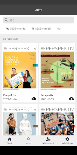 Fagmagasinet Perspektiv Screen 2