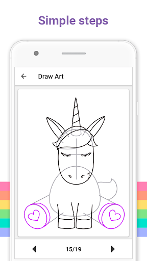 Draw Art - How to Draw Kawaii Screenshot 4 - AppWisp.com