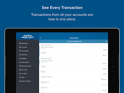 America First Mobile Banking Screenshot