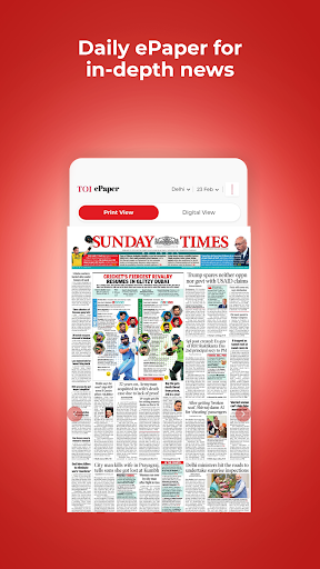 TOI English News, Daily ePaper - News & Magazines - apps