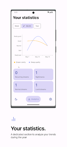 Floudy: dream diary Screen 2