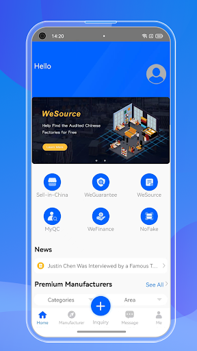 Android application TradeAider: trade solutions screenshort