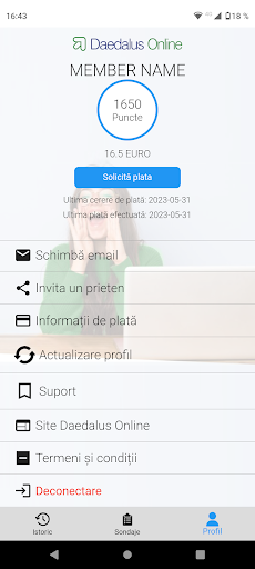 Android application Daedalus Online screenshort