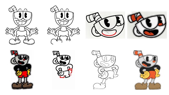 Free How to Draw Cup Character easy New 2022 Mod 5