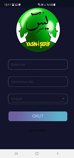 Android application RuhuYasin screenshort