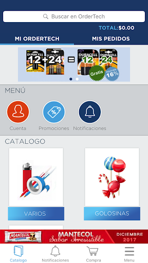 OrderTech Screen 2