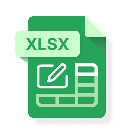 Edit XLSX Spreadsheets Reader 1.5.5 Icon
