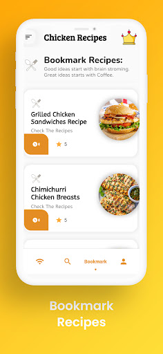 Screenshot of Chicken Recipes Pro
