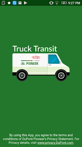 Android application PHI Truck Tracking APP screenshort