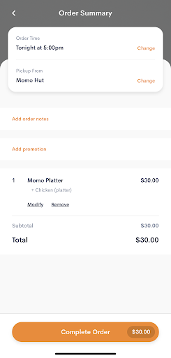 Momo Hut Screen 3