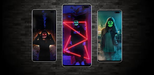 Led Purge Mask Wallpaper 4k Hd