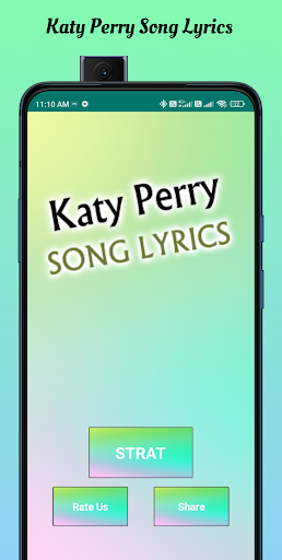 Katy Perry Song Lyrics Screen 2