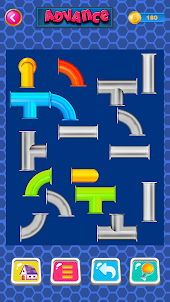 Wasserrohr-Puzzle