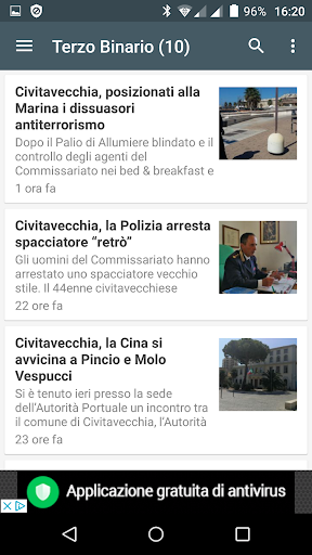 Civitavecchia notizie locali Screen 3
