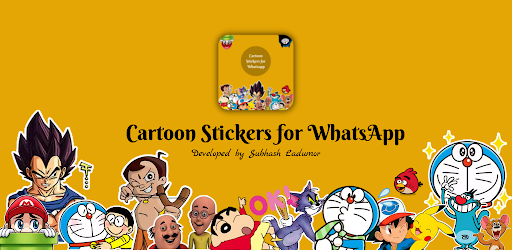 Cartoon Stickers for Whatsapp