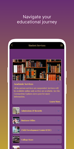 College Discount App Screen 3