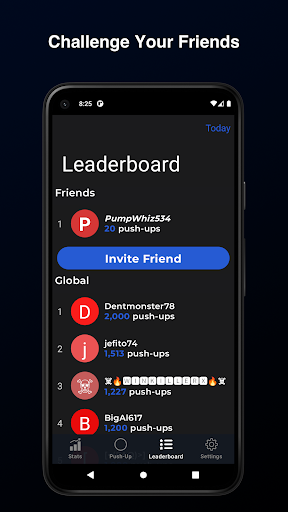 PushFit Screen 2