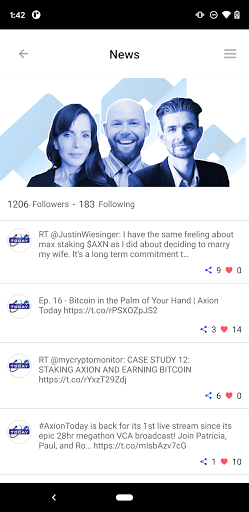 Axion Today Screenshot 3 - AppWisp.com